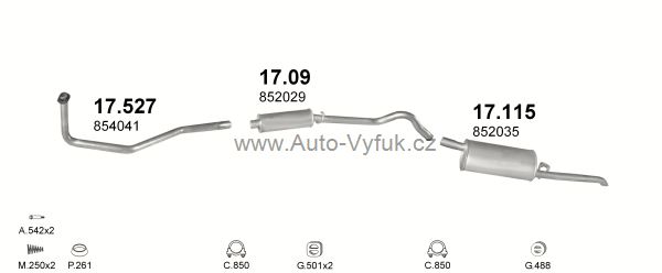 OPEL CORSA A 1.0 SEDAN 0/1983-0/1990 993ccm 33kW