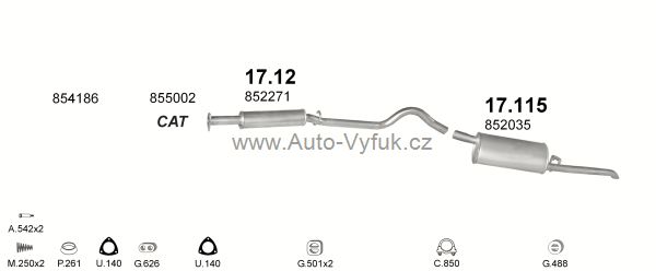 OPEL CORSA A 1.3 SEDAN 0/1983-3/1993 1297ccm 44kW kat.