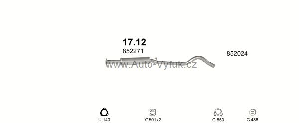 OPEL CORSA A 1.6 HATCHBACK 0/1990-3/1993 1598ccm 55kW kat.