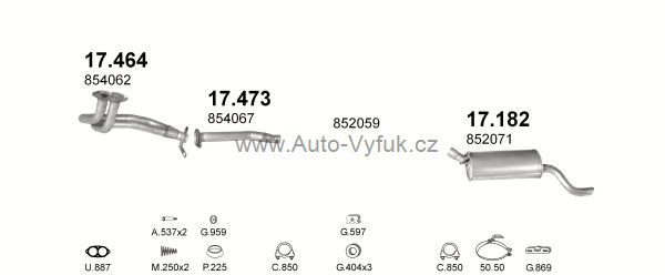 OPEL KADETT E COMBO 1.3 VAN 9/1984-0/1991 1297ccm 54kW