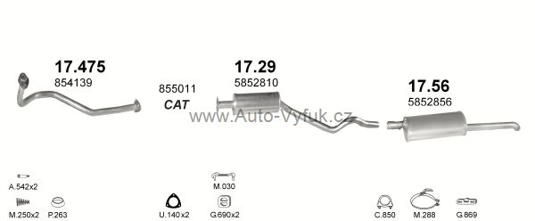 OPEL KADETT E 1.6 SEDAN 9/1985-9/1991 1598ccm 55kW kat.