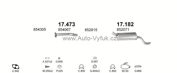 OPEL KADETT E COMBO 1.6 VAN 9/1985-9/1986 1598ccm 60kW