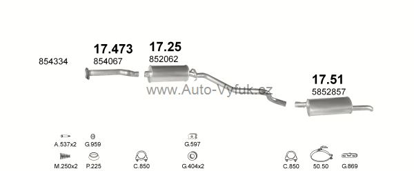 OPEL KADETT E 1.8 KOMBI 0/1989-0/1990 1796ccm 62-82-85kW
