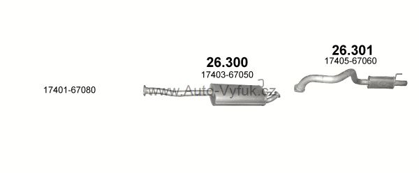 TOYOTA LAND CRUISER 3.0 D 4/1996-12/2003 2982ccm 92kW