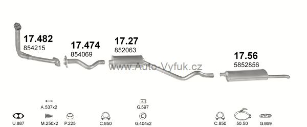 OPEL KADETT E 1.6 D SEDAN 12/1985-8/1986 1598ccm 40kW