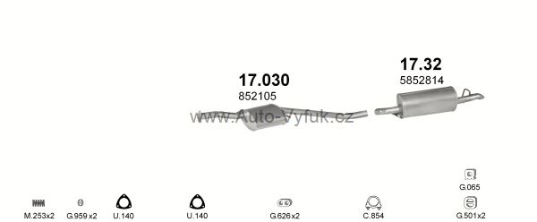 OPEL OMEGA A 1.8 KOMBI 0/1986-0/1994 1796ccm 60kW kat.