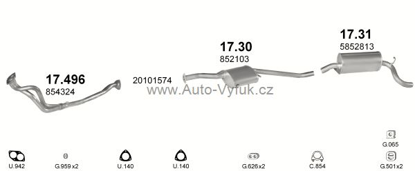 OPEL OMEGA A 2.0 SEDAN 0/1986-0/1994 1998ccm 84kW kat.