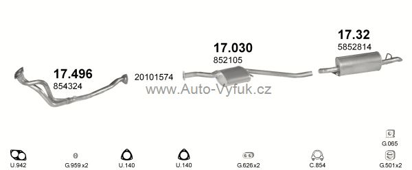 OPEL OMEGA A 2.0 KOMBI 0/1986-0/1994 1998ccm 84kW kat.