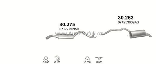 VOLKSWAGEN TRANSPORTER IV 2.4 8/1995-12/1995 2370ccm 57kW