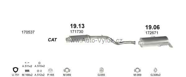 PEUGEOT 106 1.4 D HATCHBACK 0/1992-5/1996 1360ccm 37kW kat.