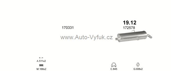 PEUGEOT 205 1.0 HATCHBACK 2/1983-9/1986 954ccm 33kW