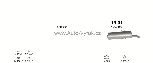 PEUGEOT 205 1.0 HATCHBACK 10/1986-6/1987 954ccm 33kW
