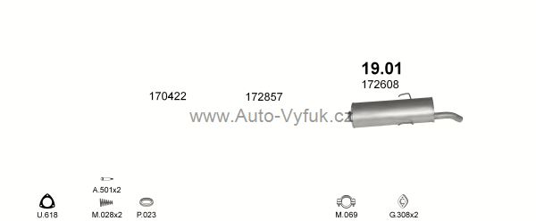PEUGEOT 205 1.0 HATCHBACK 7/1987-0/1992 954ccm 33kW