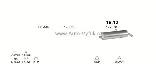 PEUGEOT 205 1.1 HATCHBACK , CABRIO 2/1983-7/1985 1124ccm 37kW