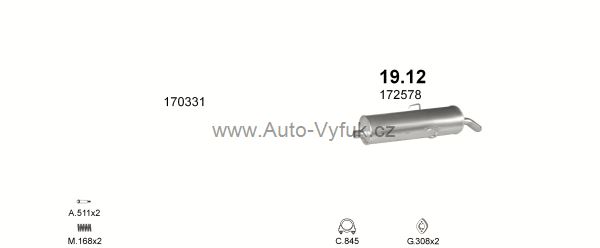 PEUGEOT 205 1.4 HATCHBACK , CABRIO 2/1983-6/1987 1360ccm 33kW