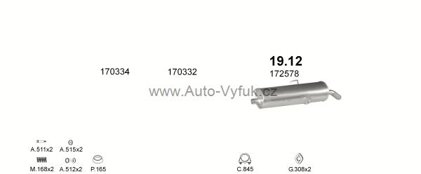 PEUGEOT 205 1.4 HATCHBACK 2/1983-7/1985 1360ccm 44-59kW