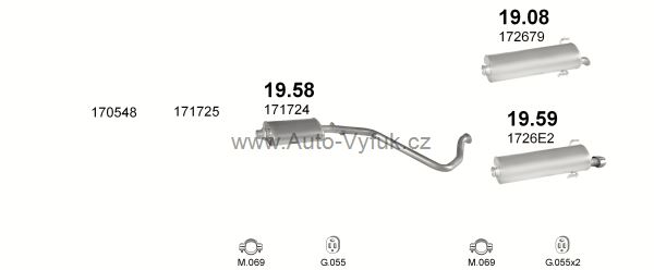 PEUGEOT 306 1.4 HATCHBACK 4/1993-2/1997 1360ccm 48kW
