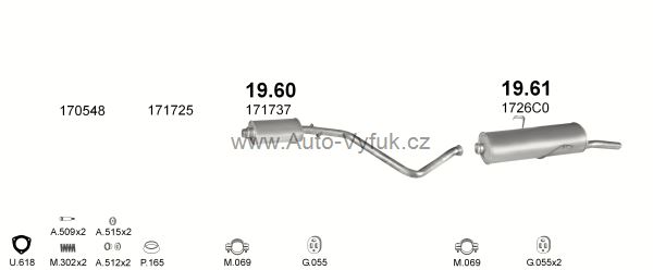 PEUGEOT 306 1.4 SEDAN 10/1994-4/1997 1360ccm 48kW