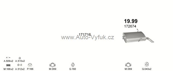 PEUGEOT 405 1.9 D SEDAN, KOMBI 7/1992-11/1996 1905ccm 68kW