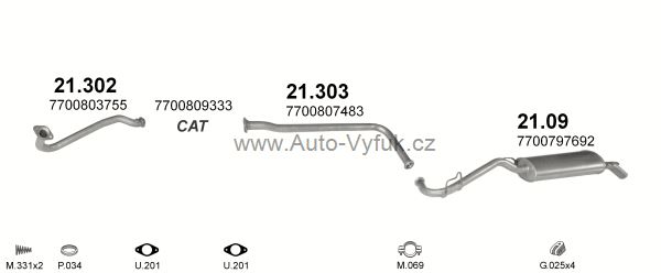 RENAULT CLIO 1.2 HATCHBACK 5/1990-3/1998 1171ccm 40kW kat.