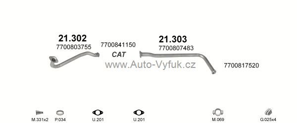 RENAULT CLIO 1.2 HATCHBACK 4/1992-0/1997 1171ccm 44kW kat.