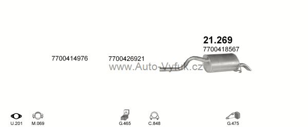 RENAULT CLIO II 1.9 D HATCHBACK 3/1998-0/0 1870ccm 40-48kW kat.
