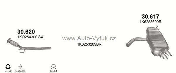 VOLKSWAGEN GOLF V 2.0 D HATCHBACK 1/2004-11/2008 1968ccm 55kW