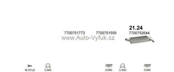 RENAULT R5 SUPER 1.0 HATCHBACK 9/1984-0/1986 956ccm 31kW