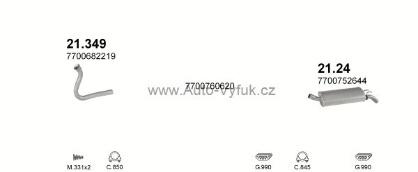 RENAULT R5 SUPER 1.1 HATCHBACK 0/1986-12/1986 1108ccm 35kW