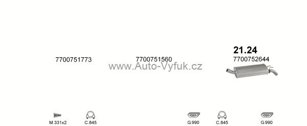 RENAULT R5 SUPER 1.3 HATCHBACK 9/1984-0/1986 1397ccm 43kW