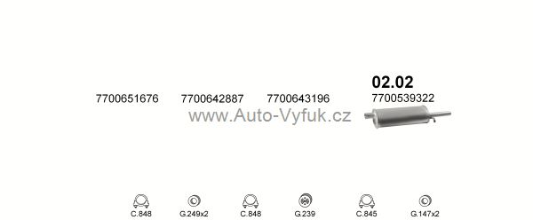 RENAULT R18 1.4 SEDAN, KOMBI 4/1978-4/1986 1397ccm 47kW