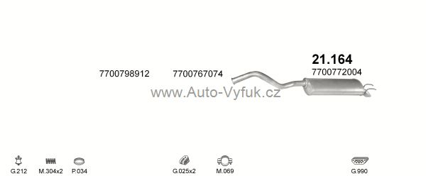 RENAULT R21 2.1 D LIFTBACK 5/1989-0/1994 2068ccm kW