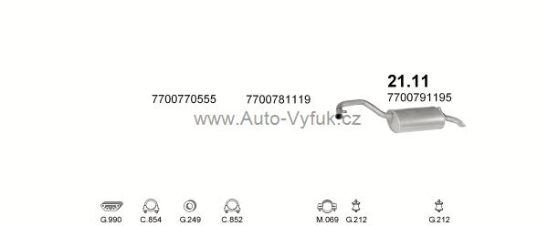 RENAULT R25 2.8 HATCHBACK 6/1988-0/1989 2829ccm 118kW