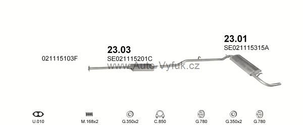 SEAT IBIZA 1.5 HATCHBACK 3/1988-6/1989 1461ccm 74kW