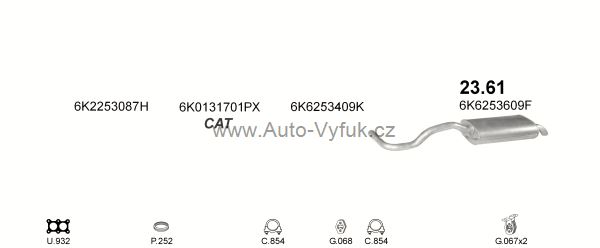 SEAT IBIZA 2.0 HATCHBACK 7/1996-0/2002 1984ccm 110kW kat.