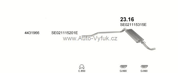 SEAT IBIZA 1.7 D HATCHBACK 7/1989-7/1992 1714ccm 40-42kW
