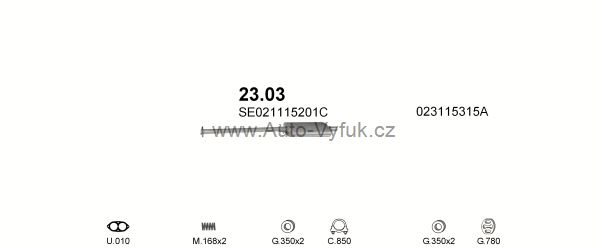 SEAT MALAGA 1.5 SEDAN 0/1996-6/1989 1461ccm 63kW kat.