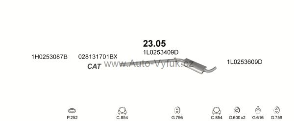 SEAT TOLEDO 1.9 D LIFTBACK 5/1991-8/1996 1896ccm 55kW kat.