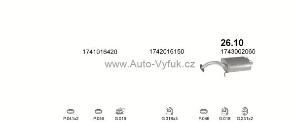TOYOTA COROLLA 1.6 HATCHBACK 5/1987-0/1992 1587ccm 70kW