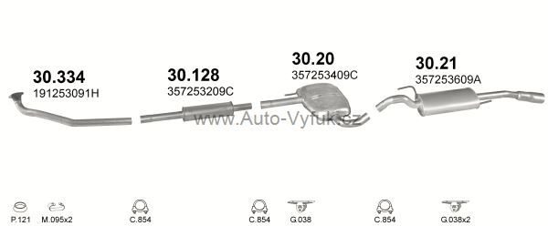 VOLKSWAGEN PASSAT 1.8 SEDAN, KOMBI 4/1988-8/1990 1781ccm 66kW