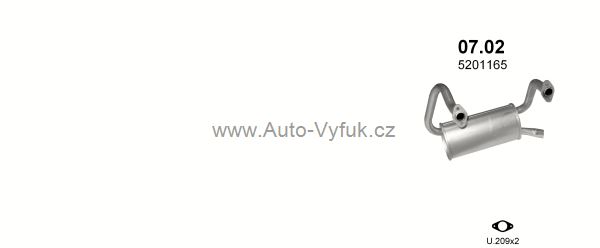 FIAT 126 650 HATCHBACK 0/1987-0/1996 650ccm 18kW