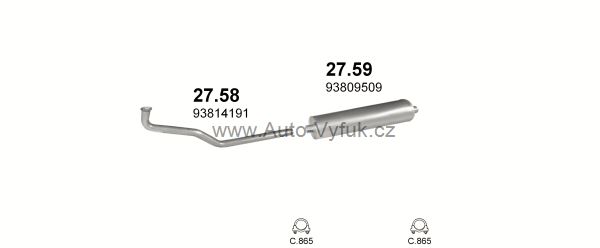 IVECO NEW DAILY 2.5 D BUS 0/1990-0/1995 ccm kW