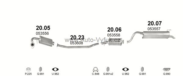 POLONEZ CARO 1.9 D HATCHBACK 0/1992-0/1997 1905ccm 51kW