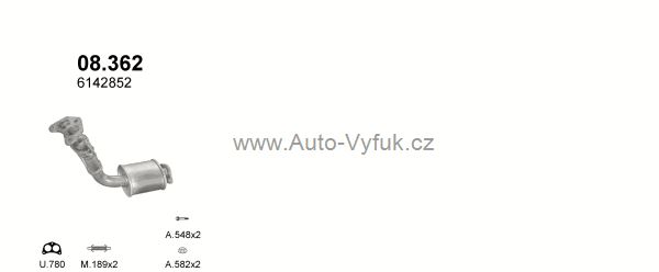 FORD FIESTA 1.6 D HATCHBACK 0/1984-3/1989 1608ccm 40kW