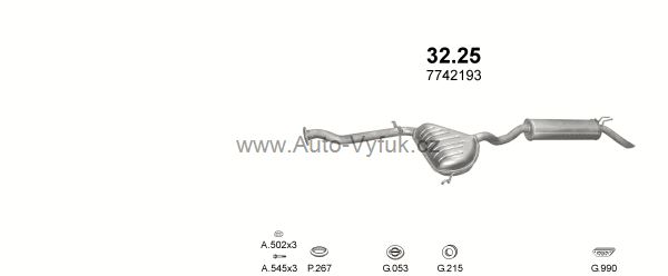 LANCIA DELTA 1.4 HATCHBACK 9/1993-0/1996 1370ccm 52kW kat.