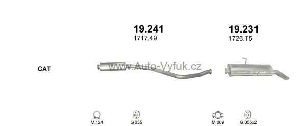 PEUGEOT 306 2.0 D KOMBI 0/1999-0/2002 1997ccm 66kW kat.