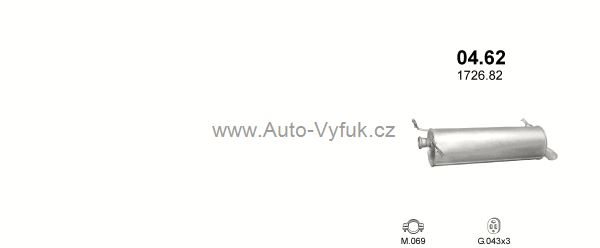CITROEN XANTIA 1.9 D HATCHBACK 0/1994-0/2001 1905ccm 68kW kat.