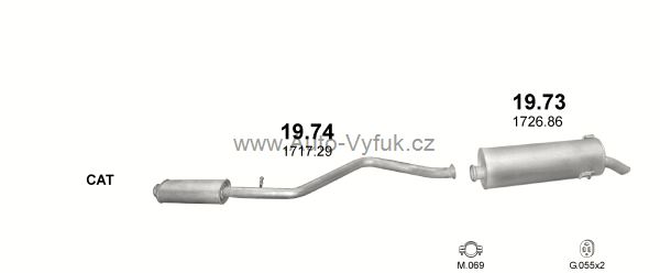 PEUGEOT 306 1.9 D HATCHBACK 0/1998-0/2002 1905ccm 56kW kat.
