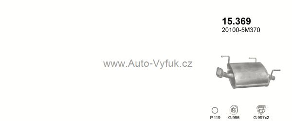 NISSAN ALMERA 1.5 HATCHBACK 8/2002-0/2006 1497ccm 72kW kat.