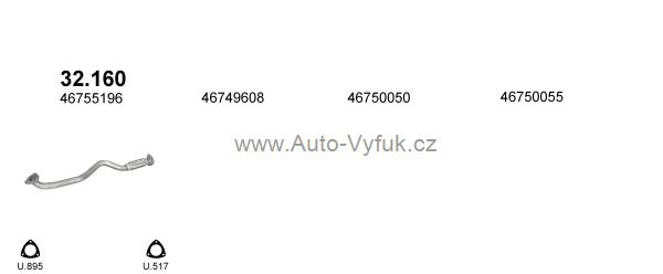 ALFA ROMEO 145 1.9 D HATCHBACK 4/1999-1/2001 1910ccm 77kW kat.